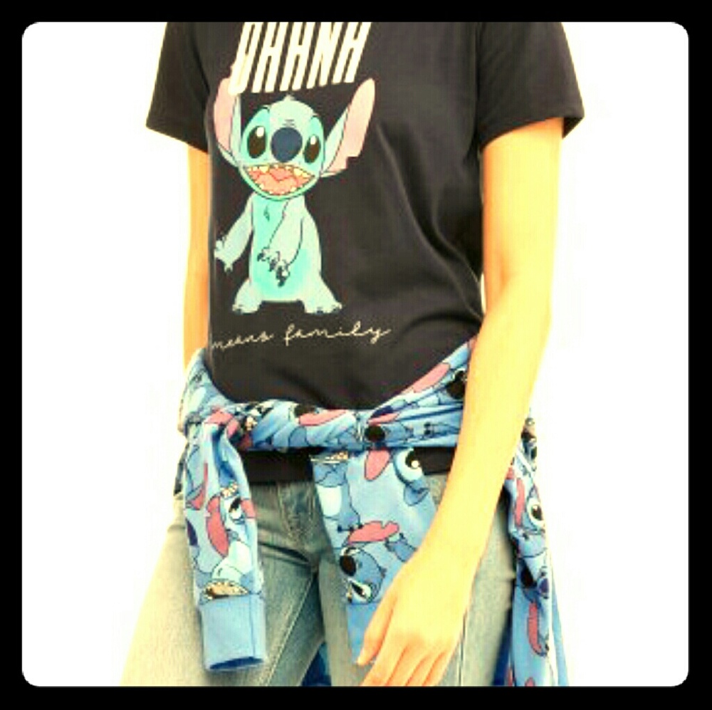 Disney lilo and stitch tee and hoodie